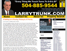 Tablet Screenshot of larrytrunk.com